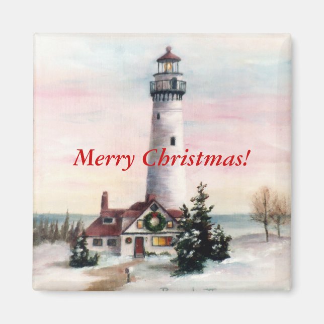 Julljus, julgranen magnet (Framsidan)