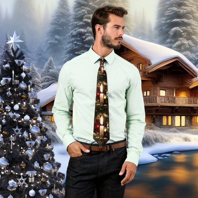 Julljus, ljus, Träd Tie Slips (Skapare uppladdad)