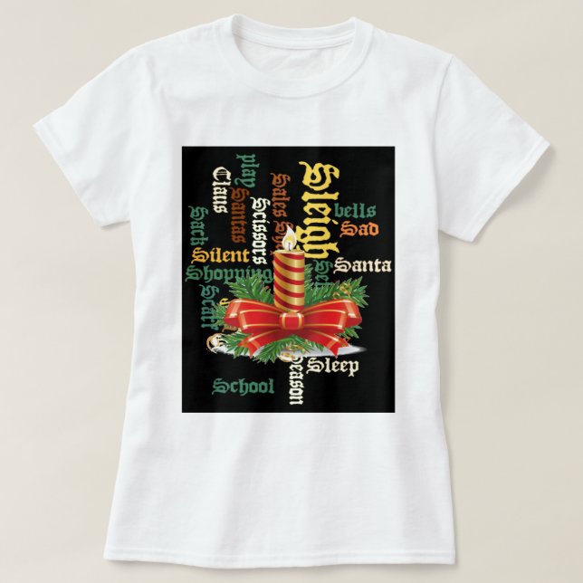 Julljus Ord Art T-Shirt (Design framsida)