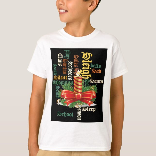 Julljus Ord Art T-Shirt (Framsida)