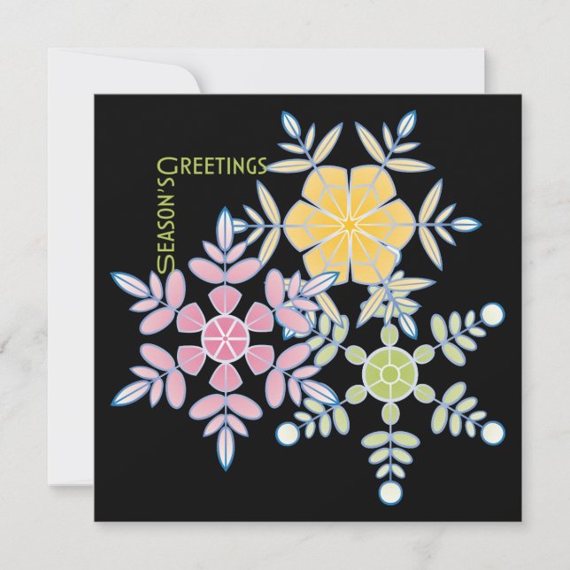 Julljus, platt kort (Framsida)