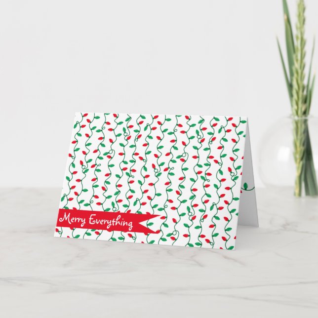 Julljus Rand l Julhälsningar Helgkort (Framsida)