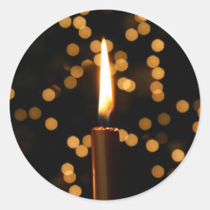 Julljus Runt Klistermärke