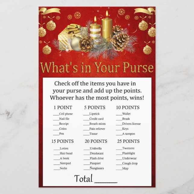 Julljus Vad är det i ditt handväska? (Framsida)