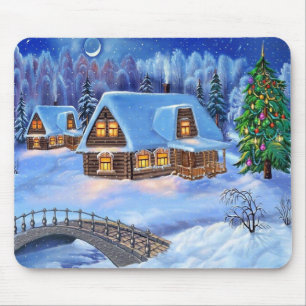 Julloggen House på Winter Musmatta