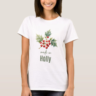 Jullon födeselblomma vattenkonst  t shirt