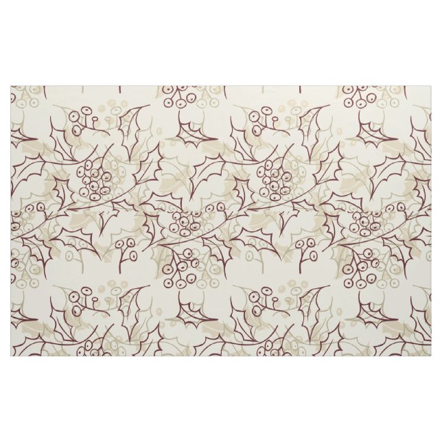 Jullonstrar sömlös design tyg (Fat Quarter)