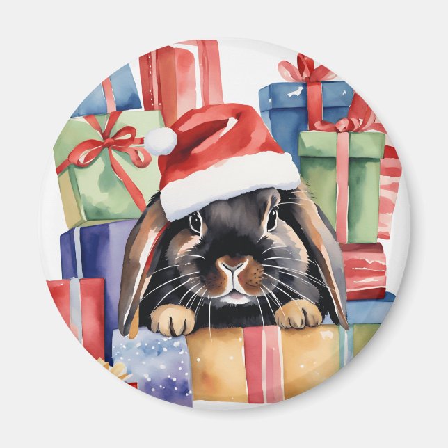 Jullop Bunny Rabbit Magnet (Framsidan)
