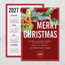 Julloppskalender för Holly Tree Business logotyp G