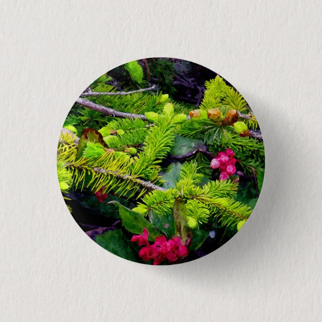 Jullövruska Knapp (Framsida)