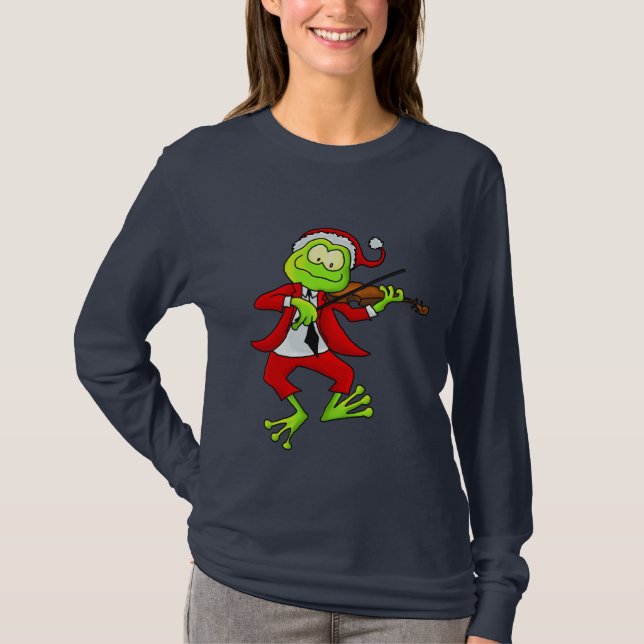 Jullurendrejerigroda Tee (Framsida)