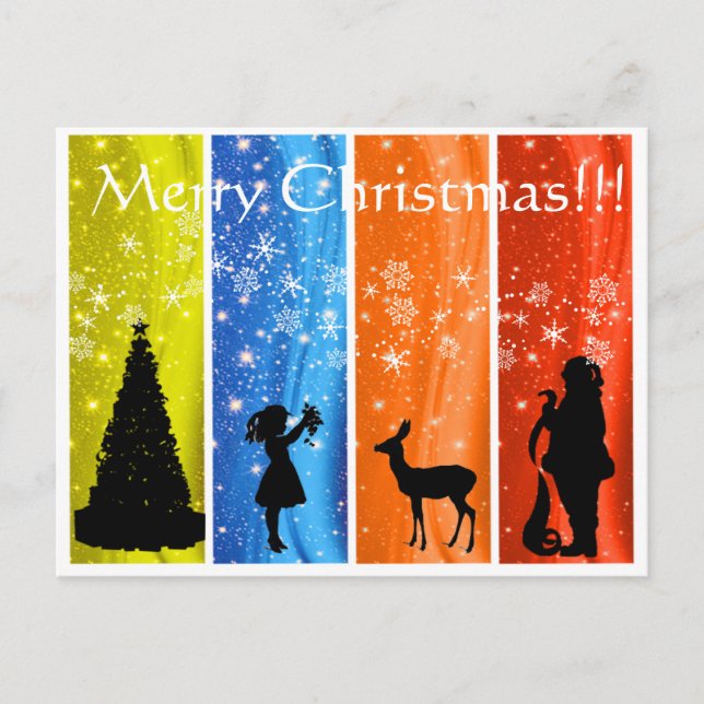 Julmagasin Helg Vykort (Framsida)