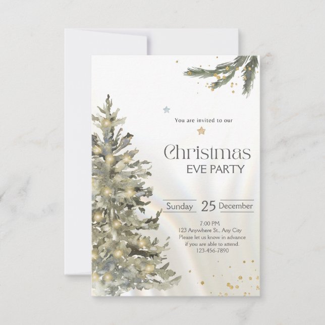 Julmagasin i varje Helgdag Inbjudningar (Framsida)