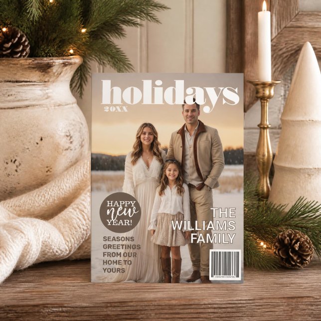 Julmagasin Tematiserad Julkort Inbjudningar (Skapare uppladdad)