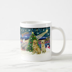 Julmagic Golden Retrievers (2) Kaffemugg