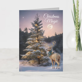 Julmagic Reindeer Helgkort