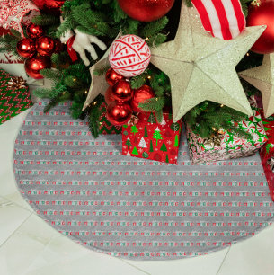 Julmagie Julgransmatta Borstad Polyester