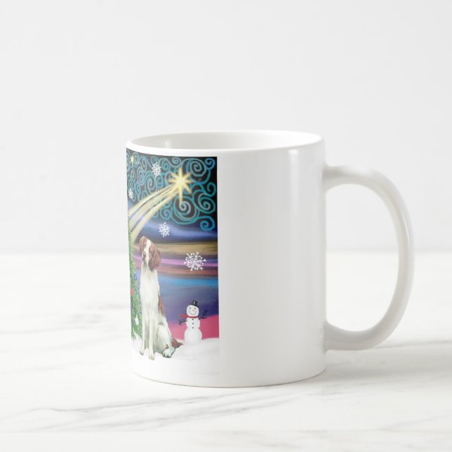 Julmagin Brittany Spaniel Kaffemugg (Höger)