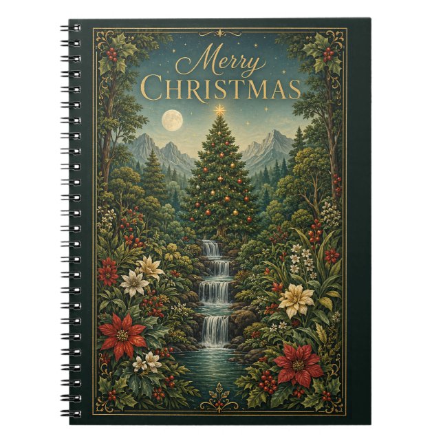 Julmagins kaskad anteckningsbok (Framsidan)