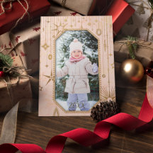 Julmagiska Rosan Guld Stars Foto