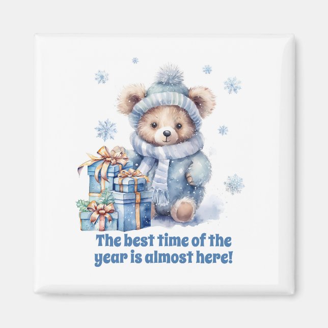 Julmagnet med intressant design magnet (Framsidan)
