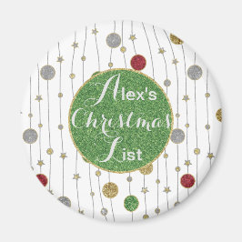 Julmagnet Ornament och stjärnor Magnet