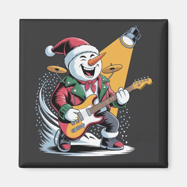 Julmagneter - Festive Fridge Decor & Helgdag Magnet (Framsidan)