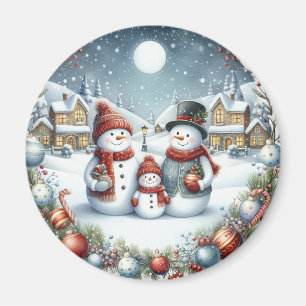 Julmagneter - Festive Fridge Decor & Helgdag Magnet