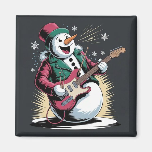 Julmagneter - Festive Fridge Decor & Helgdag Magnet (Framsidan)