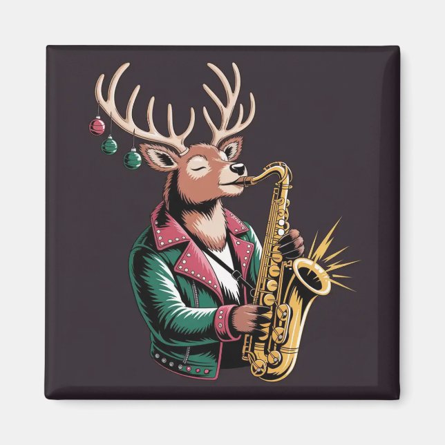 Julmagneter - Festive Fridge Decor & Helgdag Magnet (Framsidan)