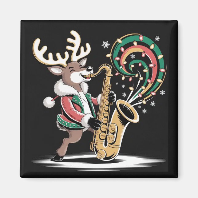 Julmagneter - Festive Fridge Decor & Helgdag Magnet (Framsidan)