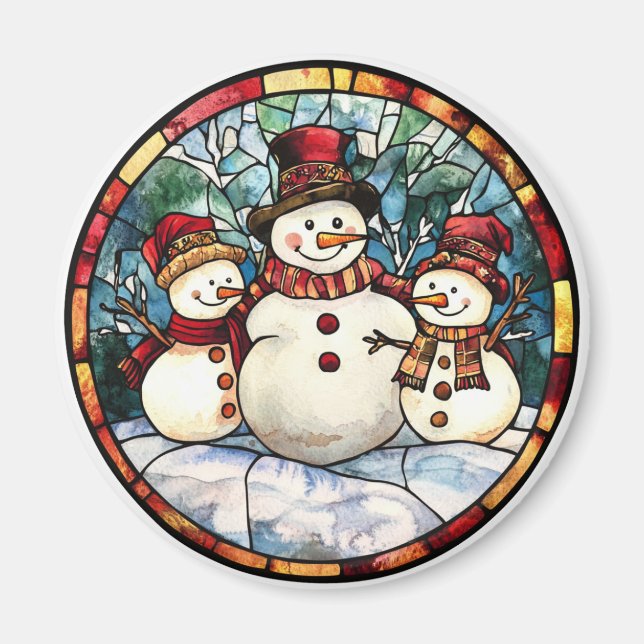 Julmagneter - Festive Fridge Decor & Helgdag Magnet (Framsidan)