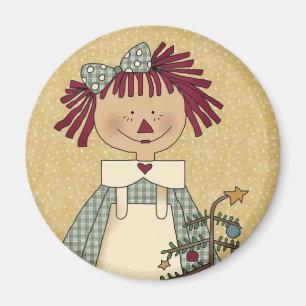 Julmagneter: Simple Joys Annie Magnet