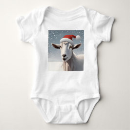 Julmål med Snowy Background Santa Hat T Shirt