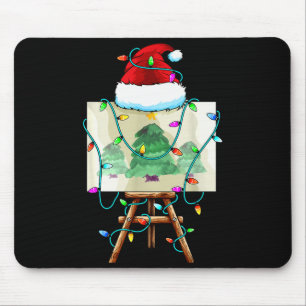 Julmålar Design _ Santa Xmas Målare Konstnär Musmatta