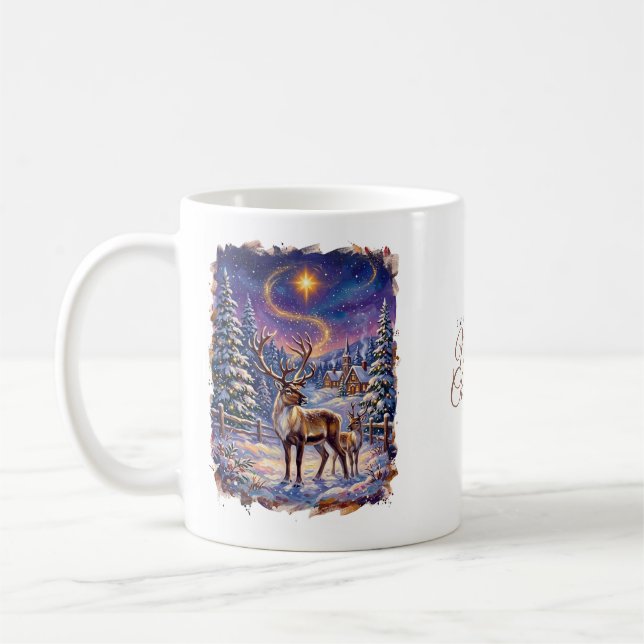 Julmålning Mugg (Vänster)
