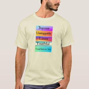 Julmånadsfödelsedatum citat 7. t shirt