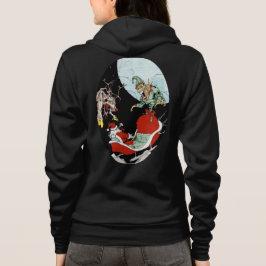 Julmardröm Kvinnors Fullt-Zip Hoodie Tröja