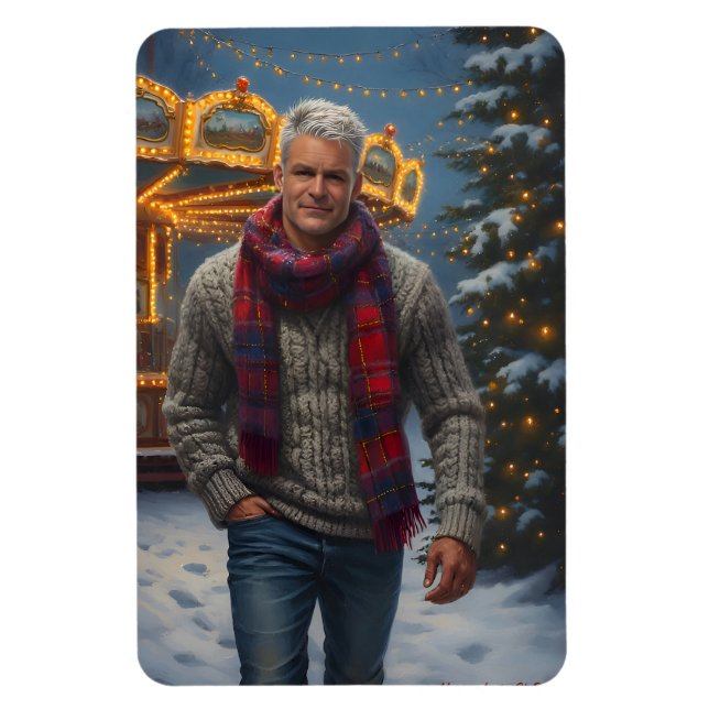Julmarknad Magnet (Vertikal)