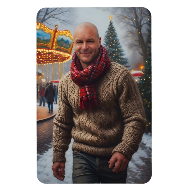 Julmarknad. Magnet (Vertikal)