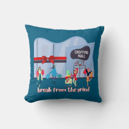 Julmarknad T-shirt Kudde