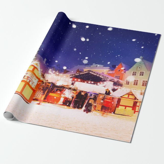 Julmarknaden i Tallinn.  Presentpapper (Utrullad)