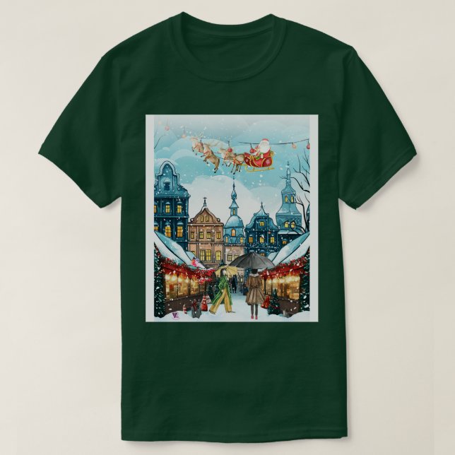 Julmarknaden T Shirt (Design framsida)