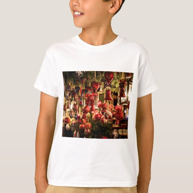 Julmarknaden T Shirt (Framsida)