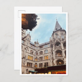 Julmarknadsmünchen, Tysklant vykort