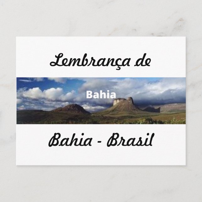 Julmarknadspresent från Bahia Vykort (Framsida)