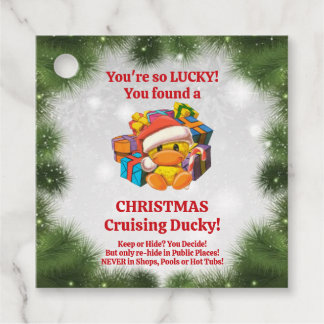 Julmarscherande Märkre i Anka Gåvor Etiketter