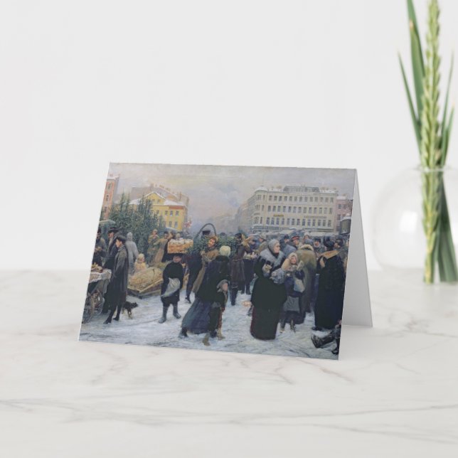 Julmässa Helgkort (Framsida)