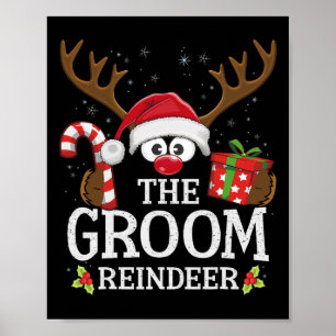 Julmatchande Brudgummen Renfamilj Poster