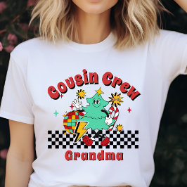 Julmatchande familj kusin crew mormor t shirt